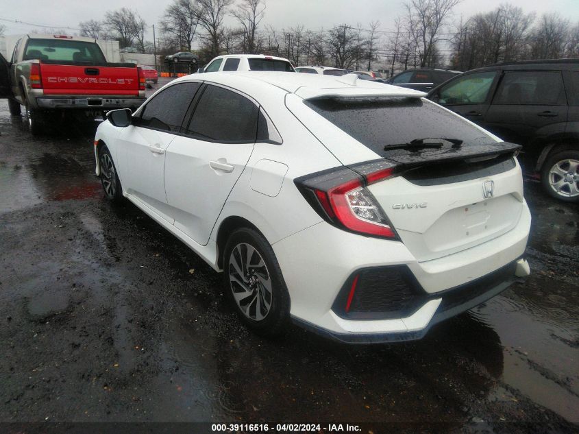 SHHFK7H3XKU413476 | 2019 HONDA CIVIC