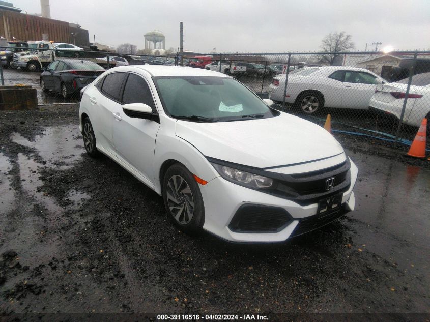 SHHFK7H3XKU413476 | 2019 HONDA CIVIC