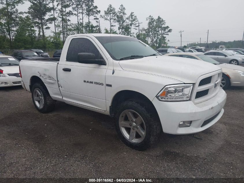 2012 Ram 1500 St VIN: 3C6JD7AT7CG201539 Lot: 39116562