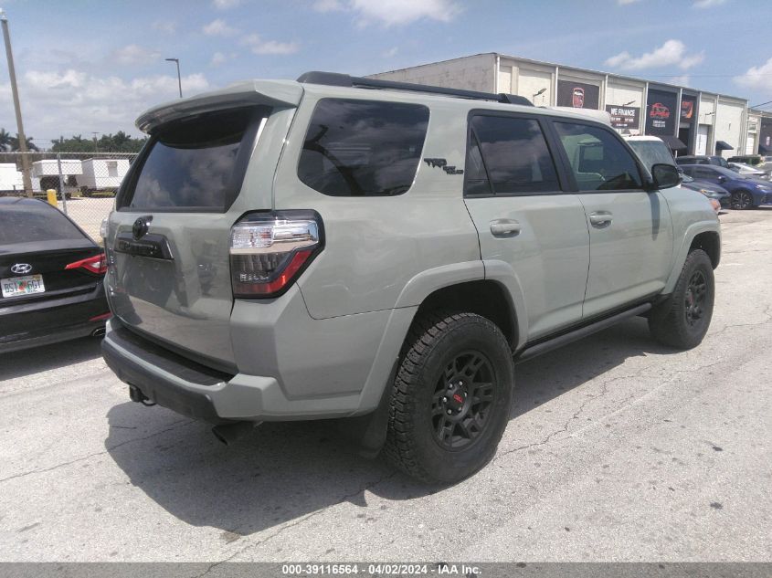 2022 Toyota 4Runner Trd Off Road Premium VIN: JTERU5JR7N5983402 Lot: 39116564