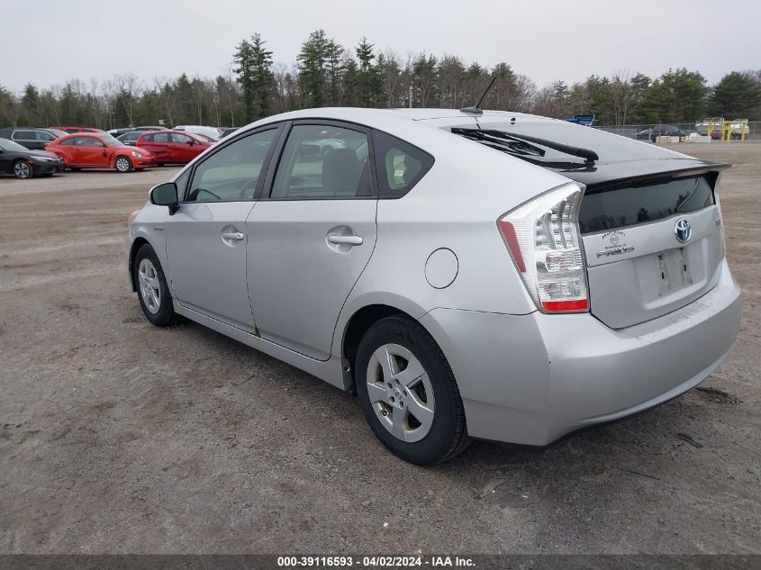 JTDKN3DUXA0193252 | 2010 TOYOTA PRIUS