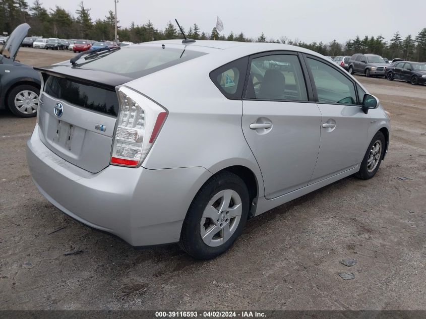 JTDKN3DUXA0193252 | 2010 TOYOTA PRIUS