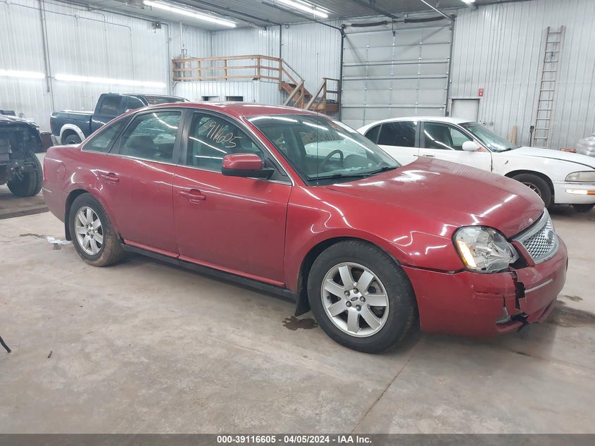 2007 Ford Five Hundred Sel VIN: 1FAHP24137G108536 Lot: 39116605