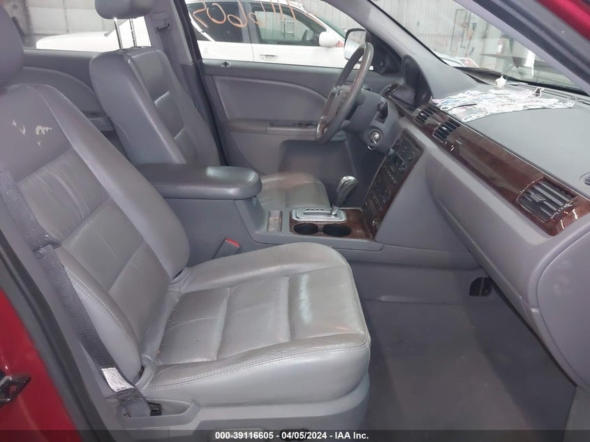 2007 Ford Five Hundred Sel VIN: 1FAHP24137G108536 Lot: 39116605