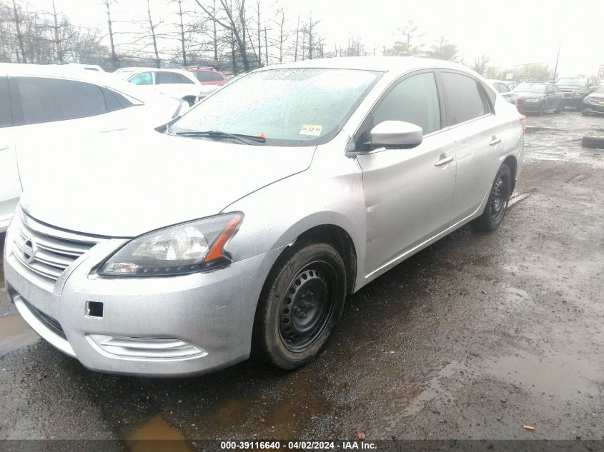 3N1AB7AP8EL668290 | 2014 NISSAN SENTRA