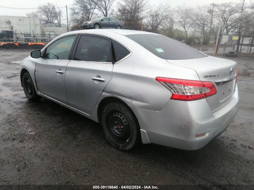 3N1AB7AP8EL668290 | 2014 NISSAN SENTRA