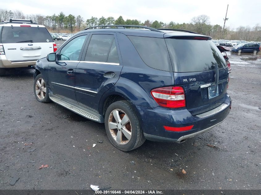 2010 Mercedes-Benz Ml 350 4Matic VIN: 4JGBB8GB6AA569810 Lot: 39116646