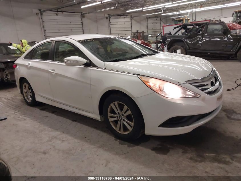 2014 HYUNDAI SONATA GLS - 5NPEB4AC0EH837132