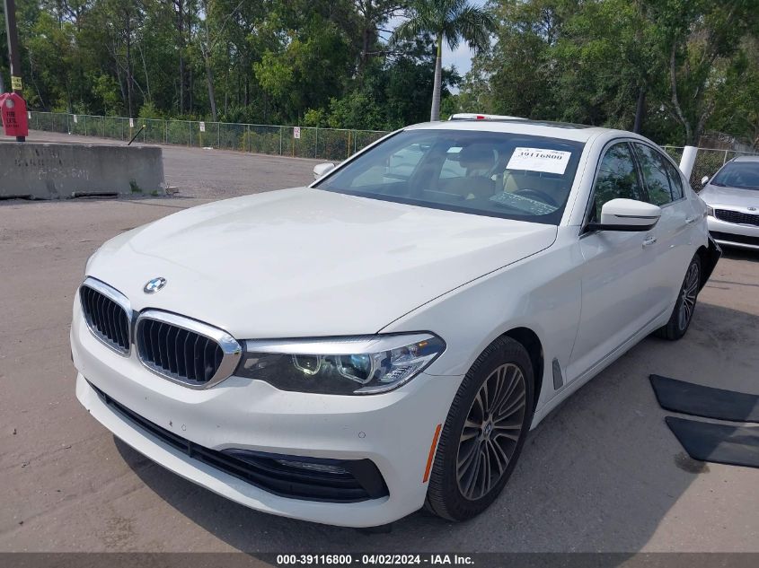 VIN WBAJA5C51JWA57277 2018 BMW 530I no.2