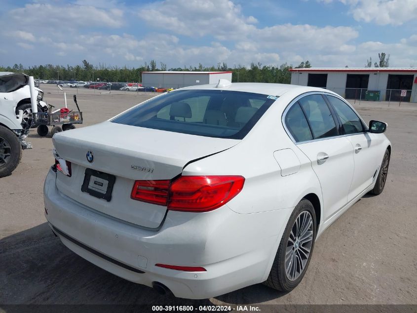 VIN WBAJA5C51JWA57277 2018 BMW 530I no.4