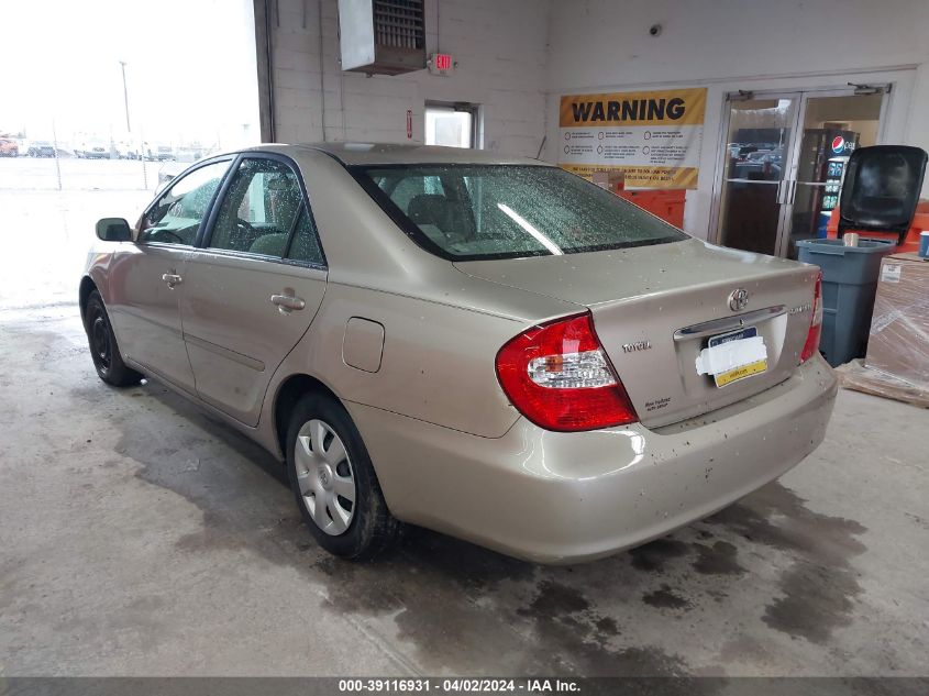 4T1BE32K84U931995 | 2004 TOYOTA CAMRY