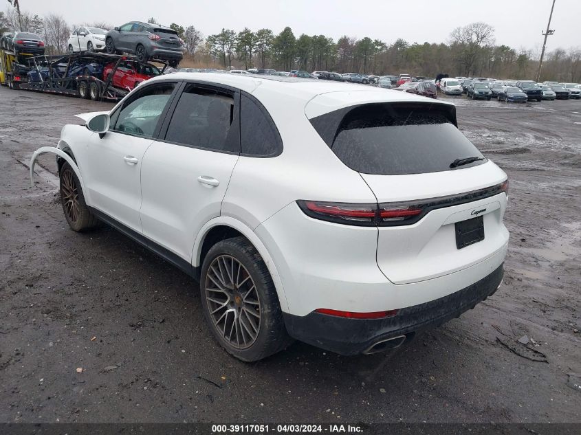 2019 Porsche Cayenne VIN: WP1AA2AY3KDA18696 Lot: 39117051