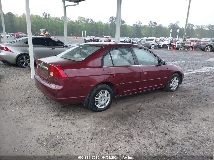 2HGES16592H543596 | 2002 HONDA CIVIC