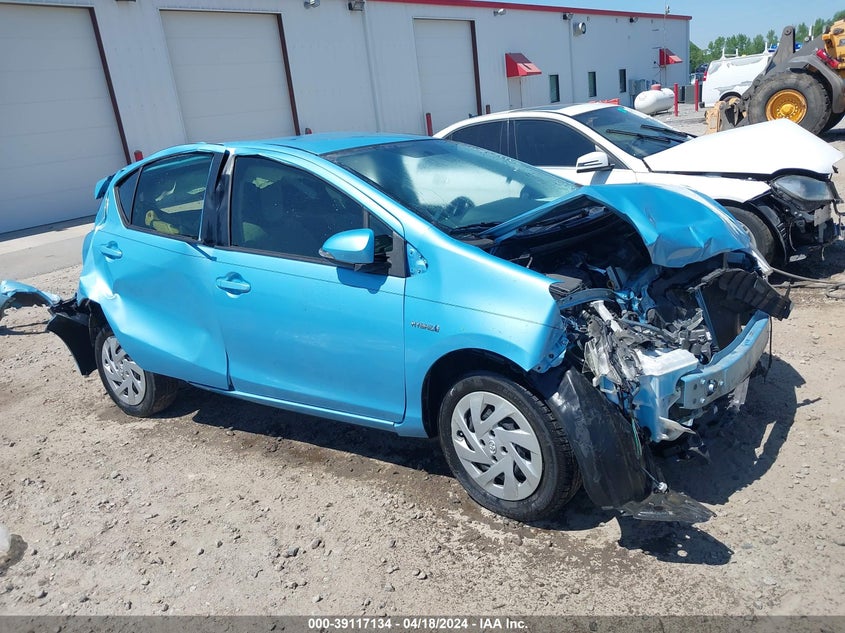 2016 Toyota Prius C One VIN: JTDKDTB38G1140033 Lot: 39117134