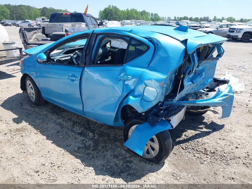 2016 Toyota Prius C One VIN: JTDKDTB38G1140033 Lot: 39117134