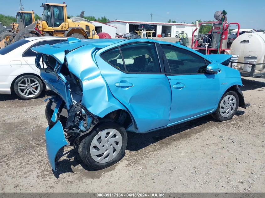 2016 Toyota Prius C One VIN: JTDKDTB38G1140033 Lot: 39117134