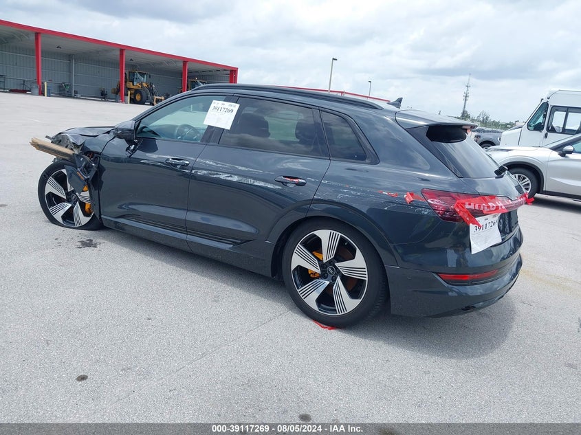 2022 Audi E-Tron Premium Plus Quattro VIN: WA1LAAGE3NB010478 Lot: 39117269