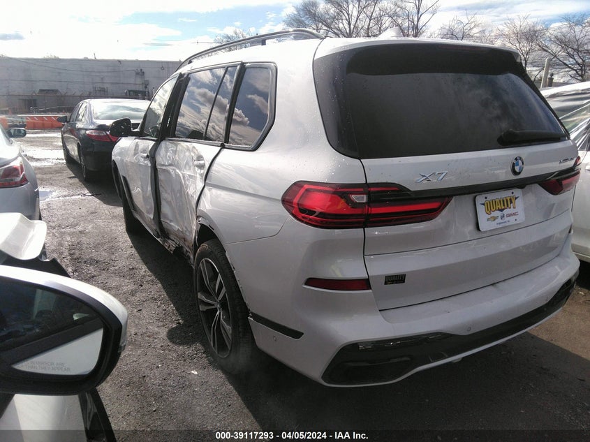 2021 BMW X7 xDrive40I VIN: 5UXCW2C06M9H11594 Lot: 39117293