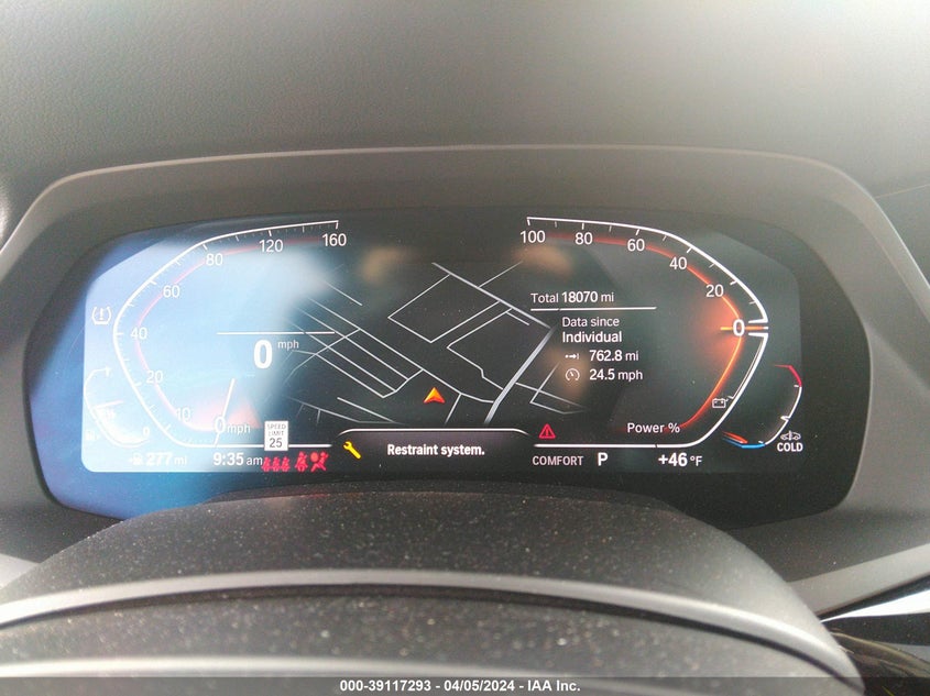 2021 BMW X7 XDRIVE40I VIN: 5UXCW2C06M9H11594