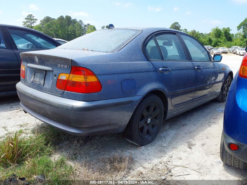 WBAEV33474KR28242 | 2004 BMW 325I