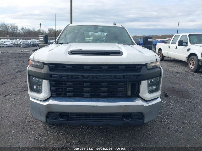 2021 Chevrolet Silverado 2500Hd 4Wd Long Bed Wt VIN: 1GB1YLE77MF194215 Lot: 39117437