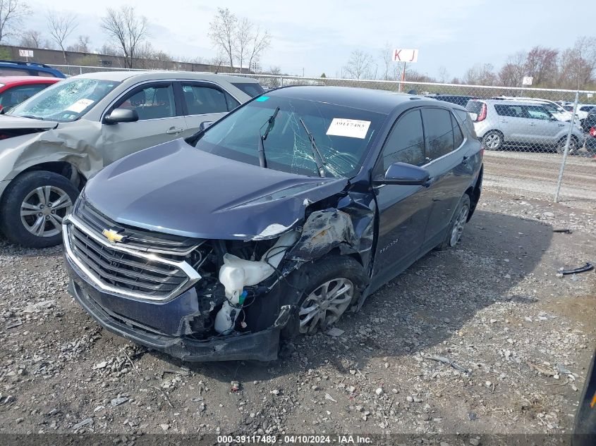 2018 Chevrolet Equinox Lt VIN: 3GNAXJEV4JS606767 Lot: 39117483