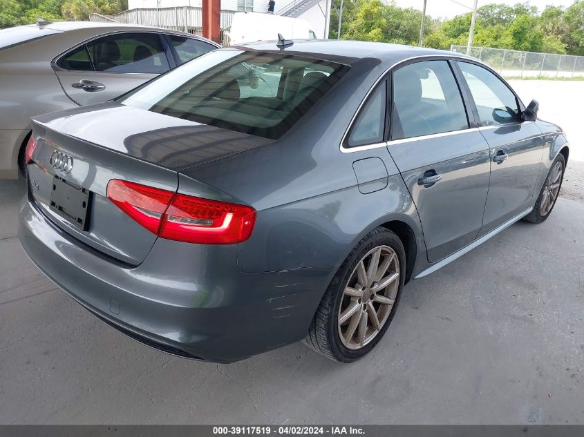 2016 AUDI A4 2.0T PREMIUM - WAUAFAFL7GN005717