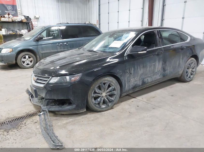 2016 Chevrolet Impala 2Lt VIN: 2G1115S30G9133792 Lot: 39117535