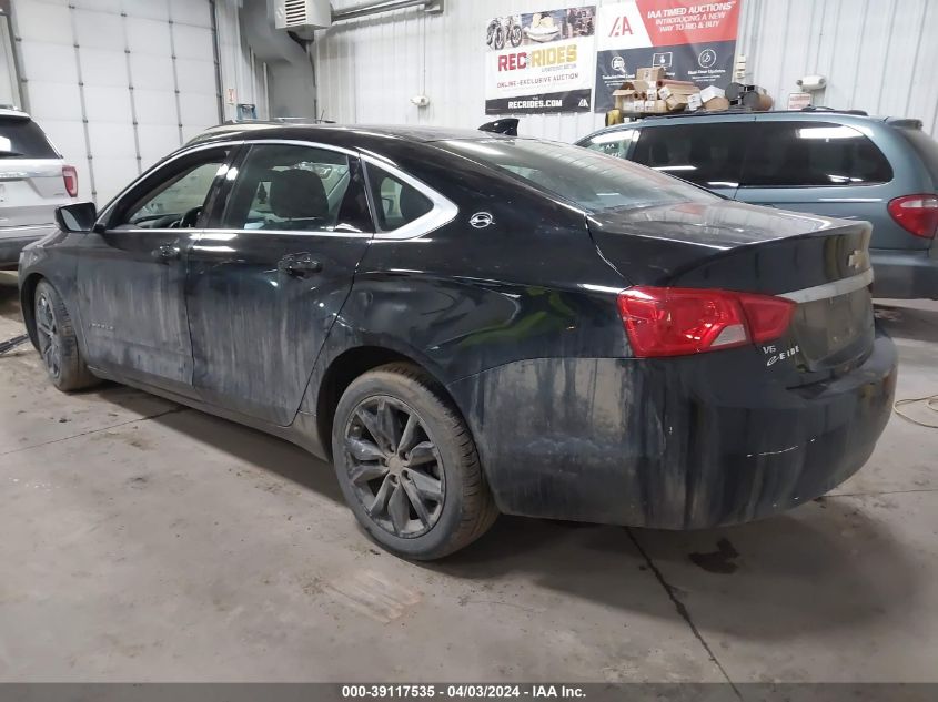 2016 Chevrolet Impala 2Lt VIN: 2G1115S30G9133792 Lot: 39117535