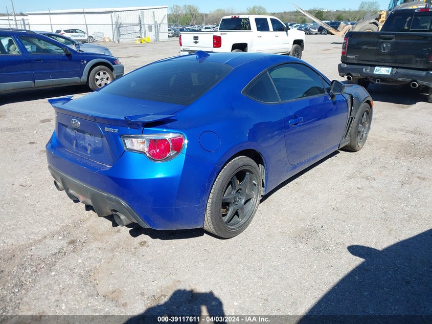 2015 Subaru Brz Limited VIN: JF1ZCAC1XF9605453 Lot: 39117611
