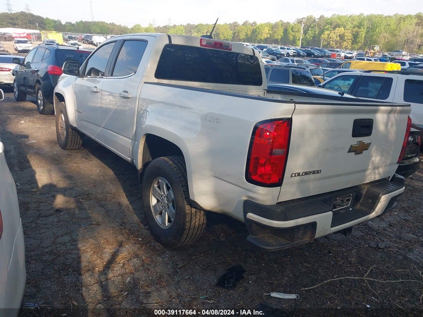 VIN 1GCGSBEA0L1226589 2020 CHEVROLET COLORADO