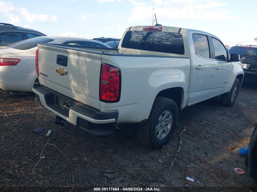 VIN 1GCGSBEA0L1226589 2020 CHEVROLET COLORADO