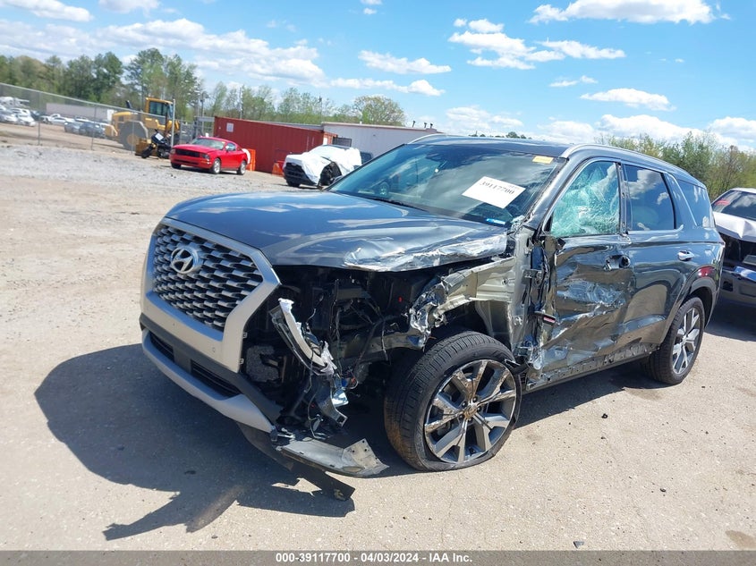 VIN KM8R44HEXMU231873 2021 HYUNDAI PALISADE SEL