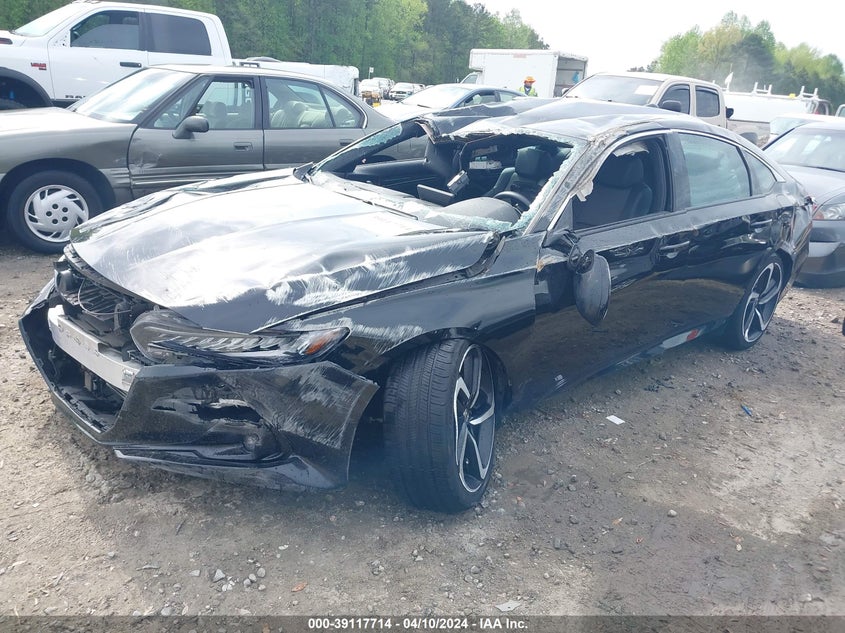 VIN 1HGCV1F34MA045739 2021 HONDA ACCORD SPORT