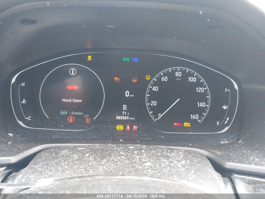VIN 1HGCV1F34MA045739 2021 HONDA ACCORD SPORT