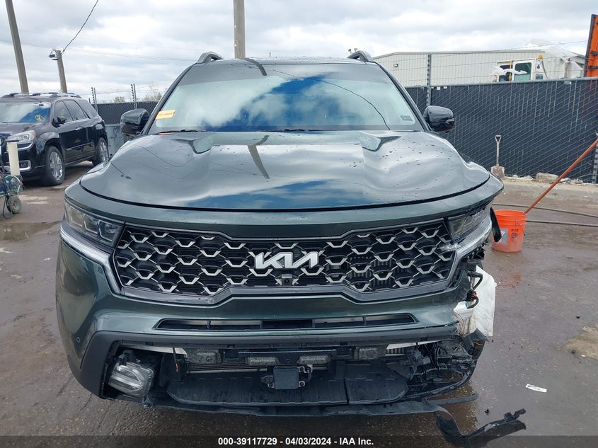 VIN 5XYRKDLF1NG108508 2022 KIA SORENTO X-LINE SX PRESTIGE