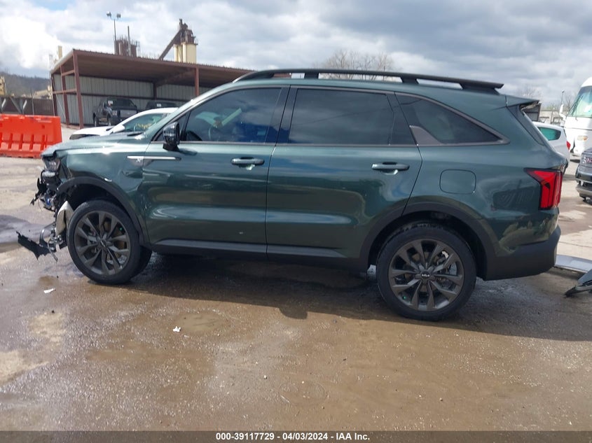 VIN 5XYRKDLF1NG108508 2022 KIA SORENTO X-LINE SX PRESTIGE
