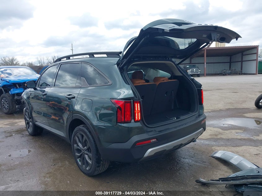 VIN 5XYRKDLF1NG108508 2022 KIA SORENTO X-LINE SX PRESTIGE