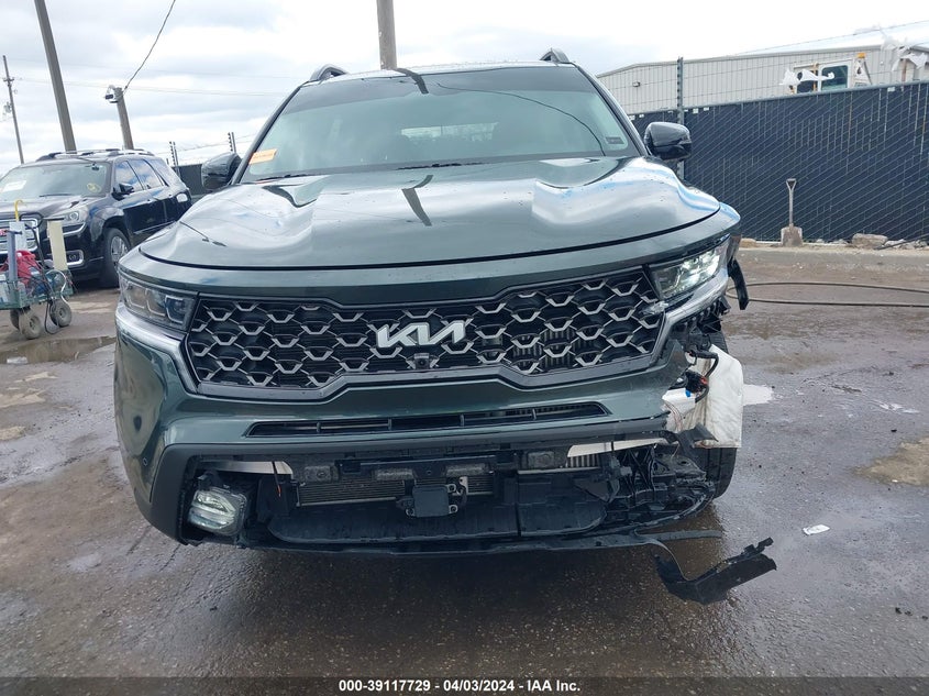 VIN 5XYRKDLF1NG108508 2022 KIA SORENTO X-LINE SX PRESTIGE