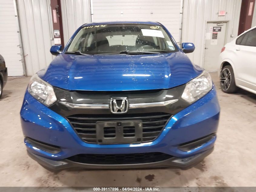 2018 Honda Hr-V Lx VIN: 3CZRU6H35JM705480 Lot: 39117896