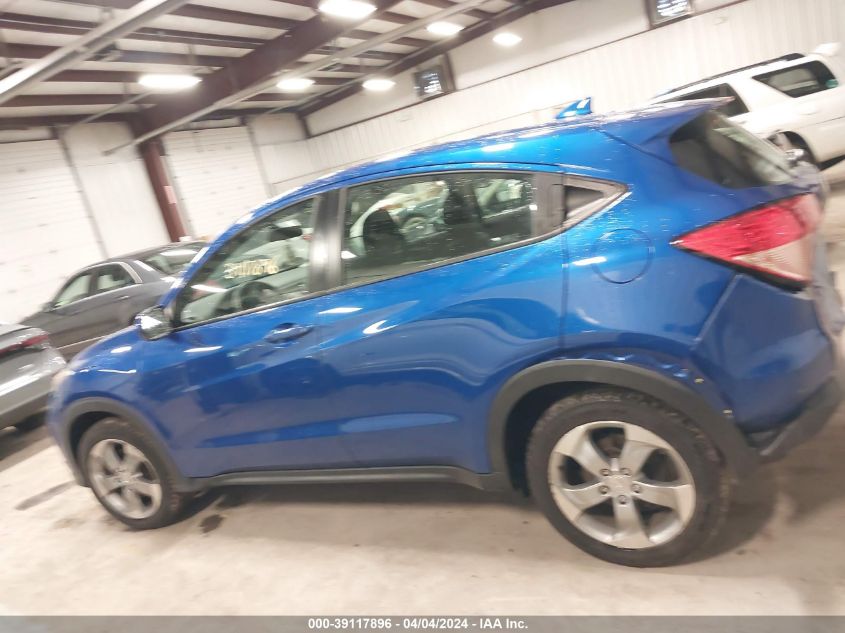 2018 Honda Hr-V Lx VIN: 3CZRU6H35JM705480 Lot: 39117896