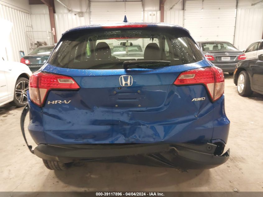 2018 Honda Hr-V Lx VIN: 3CZRU6H35JM705480 Lot: 39117896