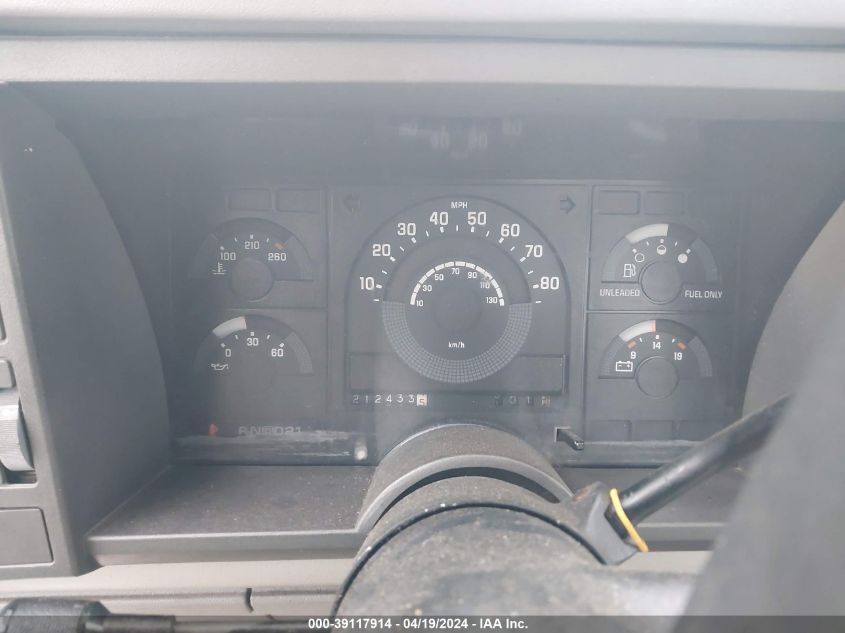 1991 Chevrolet Gmt-400 C1500 VIN: 1GCDC14H0ME118234 Lot: 39117914
