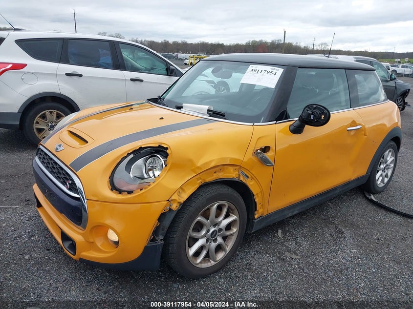 2015 Mini Hardtop Cooper S VIN: WMWXP7C54F2A58961 Lot: 39117954