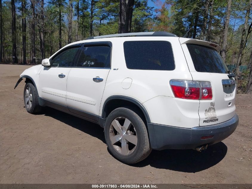 2011 GMC Acadia Slt-1 VIN: 1GKKRRED1BJ397296 Lot: 39117983