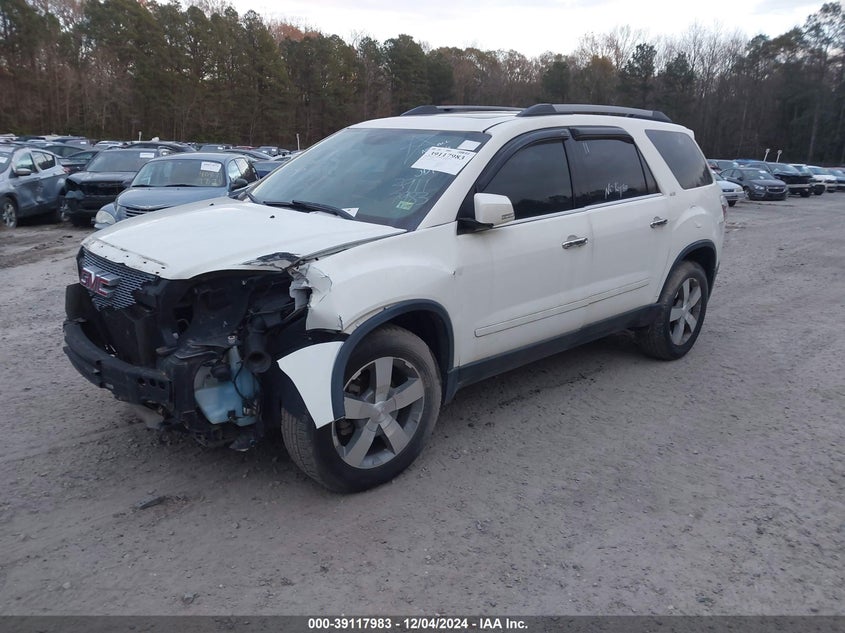 Vin: 1gkkrred1bj397296, lot: 39602075, gmc acadia slt-1 20112