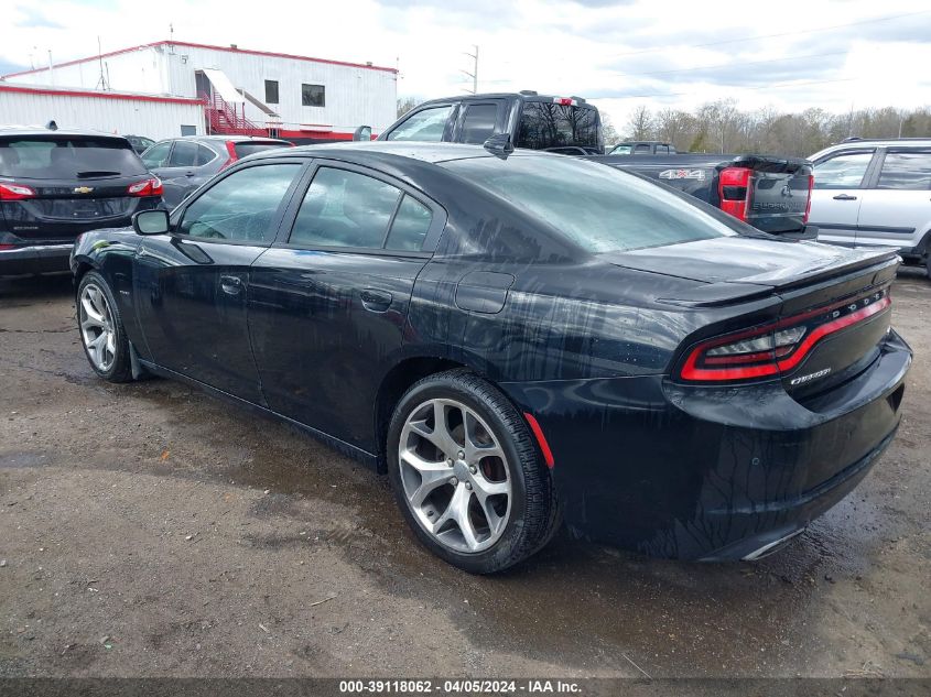 2015 Dodge Charger R/T VIN: 2C3CDXCT7FH735423 Lot: 40666215