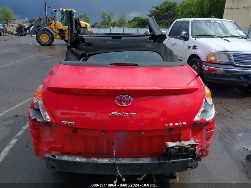 2006 Toyota Camry Solara Sle VIN: 4T1FA38P06U102258 Lot: 39118064