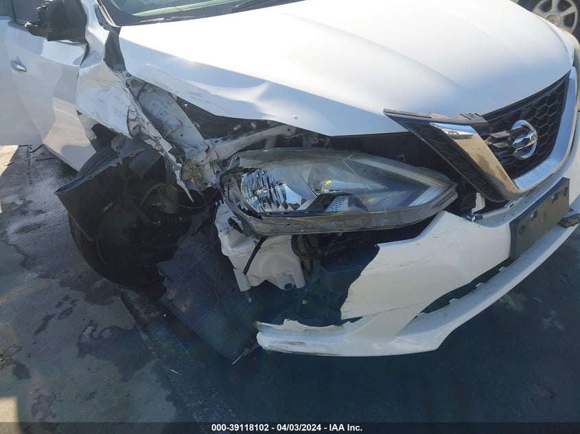 VIN 3N1AB7AP4KY382869 2019 NISSAN SENTRA S
