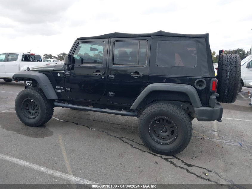 2015 JEEP WRANGLER UNLIMITED SPORT - 1C4BJWDG4FL610703
